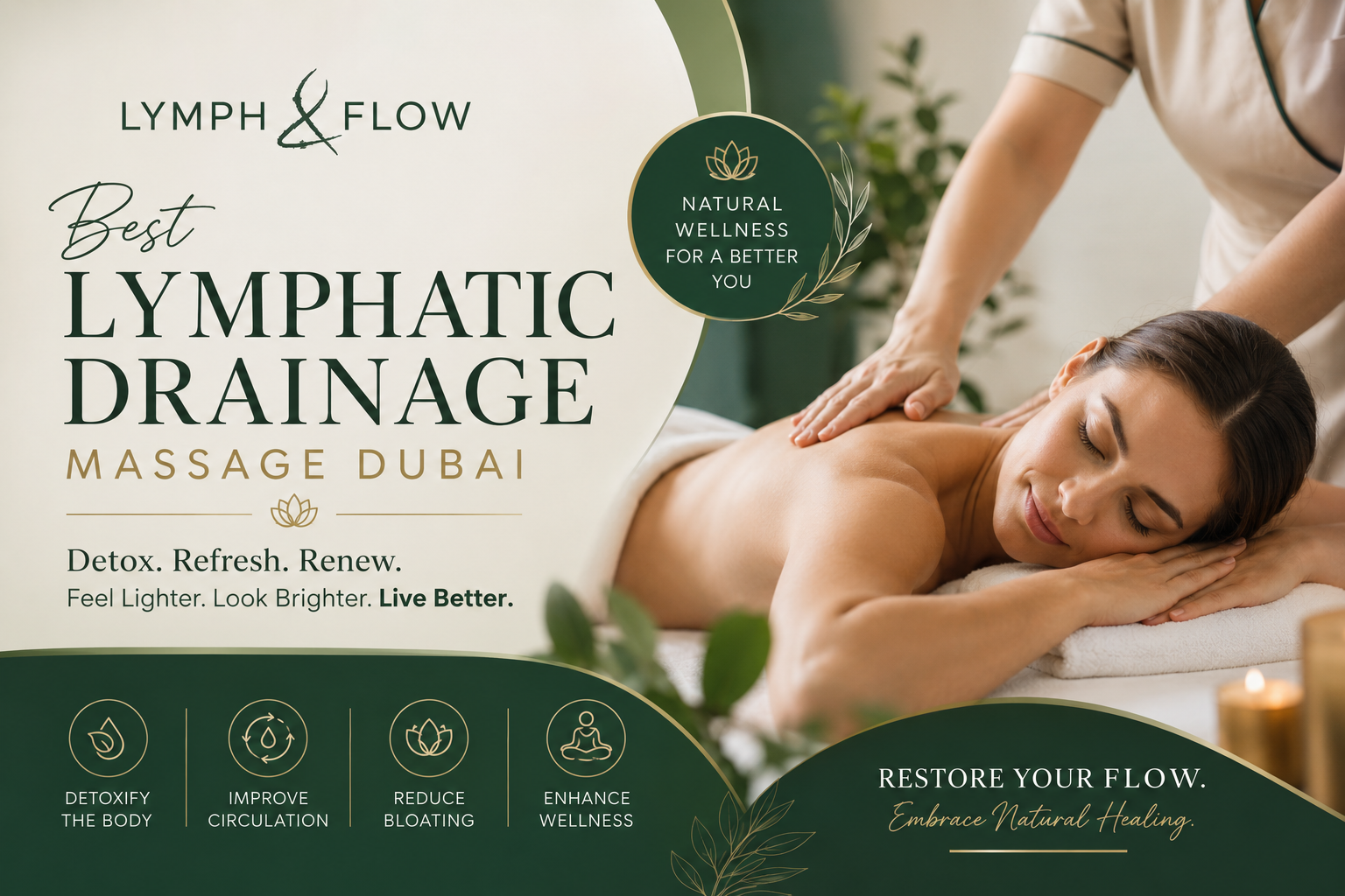 Best Lymphatic Drainage Massage Dubai. | Lymph & Flow