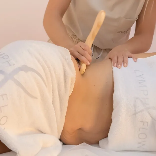 Professional lymphatic drainage massage in dubai treatment at Lymph & Flow Dubai - Brazilian technique body sculpting